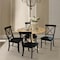 International Concepts 42 in. Dual Drop Leaf Table with 4 Cross Back Dining Chairs - 5 Piece Dining Set K01-42DP-C46-613-4 - alternate 5